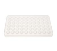 Stampo Silicone Bianco Irregolare 60 Cavità per Gioielli e Acquari | Facile Rilascio, Superficie Liscia, Non Si Deforma, per Bricolage, Insegnanti e Genitori, Natale e San Valentino