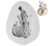 Stampo Silicone Dinosauri Per Fondant Torta Cioccolato