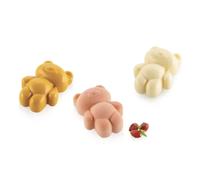 Stampo Silicone Orsetto Teddy Bear Silikomart 18 Cavità 20 ml Mousse Semifreddi