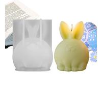 Stampo Silicone - Per Colata A Forma Di Coniglio | Stampo in Silicone per | per Casa Resina Epossidica Gesso Cemento Argilla Festività come Pasqua