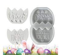 Stampo Silicone Per Uova Di Pasqua Coniglietto a Rilascio Facile per