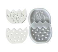 Stampo Silicone Per Uova Di Pasqua Coniglio Sformatura Facile
