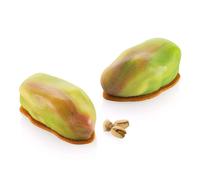Stampo Silicone Pistacchi Frutta Realistica Silikomart 6x120 ml Kit Frolla