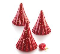 Stampo Silicone Semifreddo Natalizio Astro 95 Albero di Natale 67 mm SILIKOMART