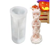 Stampo Silicone Teschio Strumento Manuale Gotico Riutilizzabile A Rilascio