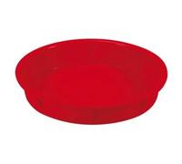 Guardini, Stampo tondo Ø 21,5 cm, Ideale per friggitrice ad aria, Silicone alimentare, Rosso, Made in Italy, Linea Air Fryer