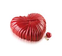 Stampo Silicone Torta Cuore Lovely 1200 18,2x17,3 cm c/Tagliapasta - SILIKOMART