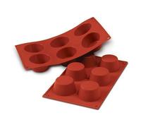 STAMPO TEGLIA TEGAME IN SILICONE MUFFIN Ø 69 h 35 mm CUPCAKE SILIKOMART