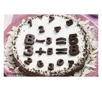 Forma per Praline Forma Muffin Numeri Silicone Schokoform Torta Decorare