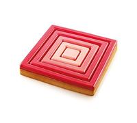Stampo Tarte Ring Quadrato 20x20 cm mm Silikomart | Anello per Basi Torta