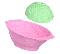 Stampo Torta Cerebrale - Stampo Di Gelatina Cerebrale Silicone | Strumenti Di Cottura Torta Stampo Fai Da Te | Halloween Creativo Stampi In Silicone In Cervello Stampi Di Sil