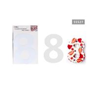 STAMPO TORTE DOLCI A FORMA DI NUMERO 8 10 POLLICI STRUMENTO TAGLIO STENCIL 55527