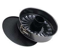 Stampo Tortiera Antiaderente Apribile con Cerniera e Doppio Fondo 30 cm