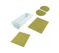 STAMPO TRONCHETTO CON TAPPETO IN SILICONE EFFETTO CESTINO