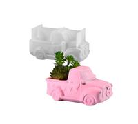 Stampo unico a forma di auto retrò robusto stampo in resina epossidica a forma di auto per artigianato fioriere ciotole per casa e ufficio decorazioni