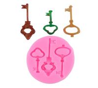 Stampo unico in silicone per ciondoli a rilascio facile, per realizzare portachiavi distintivi e creazioni artistiche creative per officine