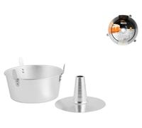 Stampo Vespa americano in alluminio cono con piatto Cm 24