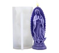 stampoMadre Maria - Scultura In Silicone 3D, stampoPer Religiose | stampoPer Fusione Della Beata Vergine Per Di Di Soia, Figurine In Gesso, Artigianato In Resina, Decorazione D