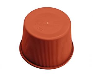 StampoTortiera Panettone capacità 1 Litro, Silicone, Rosso Ø 180 mm H 125 mm