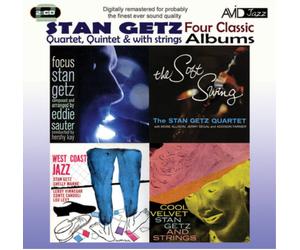 Stan Getz Quart Four Classic Albums: Focus/The Soft Swing/West Coast Jazz/C (CD)