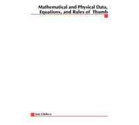 Stan Gibilisco Mathematical and Physical Data, Equations, and Rules (Tascabile)