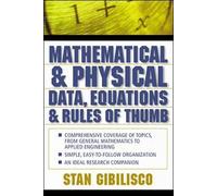 Stan Gibilisco Mathematical and Physical Data, Equations, and Rules (Tascabile)