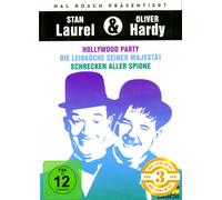 Stan Laurel & Oliver Hardy: Hollywood Party / Die Leibköche Seiner Majestät / Schrecken Aller Spione