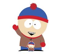 Stan Marsh From South Park Grandezza Naturale Sagoma di Cartone Con Gratis Mini