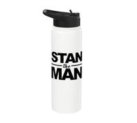 Stan the Man Stan Nome Personalizzato Detto Stan the Man Stainless Steel Insulated Water Bottle