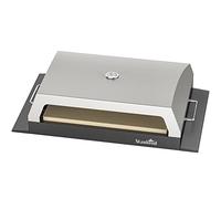 Stanbroil Forno per pizza da esterno per Blackstone 22" 28" 36" piatto top grill a gas, con pietra per pizza da 48,3 x 38,1 cm