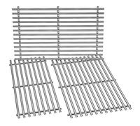Stanbroil - Griglie a gas in acciaio inox per Weber Summit 600 Series Summit E/S 640/650/660/670 con scatola affumicatrice, pezzi di ricambio per Weber 67552 - Set di 3