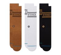 Stance Basic 3-Pack Crew, Oro, 9-13
