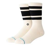 Stance Boyd Cozy Crew, Nero, Bianco, Large