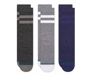 Stance - Calzini comodi da città - The Joven 3 Pack Grey per Uomo in Cotone - Taglia 38-42 - Grigio
