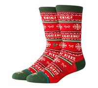 Stance Calzini Crew - Elfo, I Know Him - Rosso, L