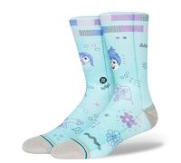 Stance Calzini Crew Uomo ~ Inside Out by R Bubnis verde taglia l, Verde, Taglia unica