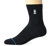 Stance - Calzini da uomo Logoman St Qtr, Uomo, Calze da uomo, A356A20LOG, Nero, L