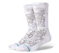 Stance Calzini DJ Trooper Crew Star Wars Storm Trooper Bianco Vitello, bianco, M