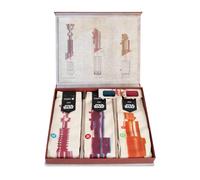 Stance Calzino 'SABER CREW BOX SET' beige / bacca / arancione scuro / rosso carminio Uomo Stance 42-43