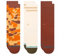 Stance - Camo Crew 3 Pack - Calze casual Unisex L | EU 43|47 variopinto