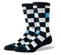 Stance - Chef Check Crew - Calze casual EU 43-47 nero