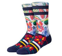 Stance Crew Sock Messy Calzini, Multi, Large Uomo