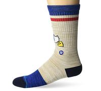 Stance Crew Sock Vintage Disney 2020 Calzini, Naturale, Large Uomo