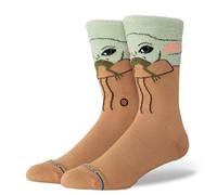 Stance Grogu Hungry Crew Socks Baby Yoda Star Wars - Calzini al polpaccio verde, Verde, M