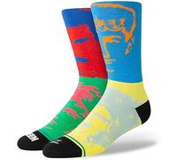 Stance Hot Space Crew Calzini Queen Music Multi Vitello, Multi, M