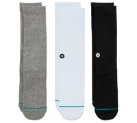 Stance - Icon 3 Pack - Calze casual Unisex L | EU 43|46 grigio