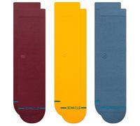 Stance - Icon 3 Pack - Calze casual Unisex L | EU 43|46 variopinto