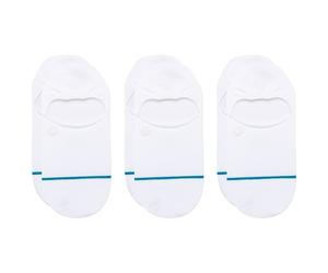 Stance - Icon No Show 3 Pack - Calze casual EU 43-47 bianco