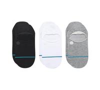 Stance Icon No Show - Confezione da 3 calzini, Multi, Large