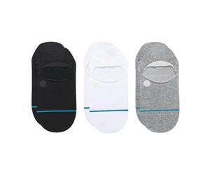 Stance Icon No Show - Confezione da 3 calzini, Multi, Large